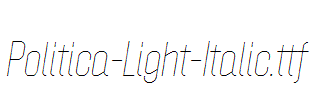 Politica-Light-Italic.ttf