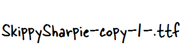 SkippySharpie-copy-1-.ttf