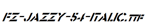 FZ-JAZZY-54-ITALIC.ttf