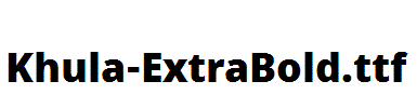 Khula-ExtraBold.ttf