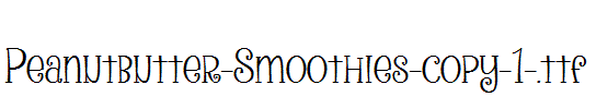 Peanutbutter-Smoothies-copy-1-.ttf