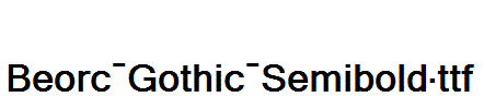 Beorc-Gothic-Semibold.ttf