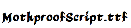 MothproofScript.ttf