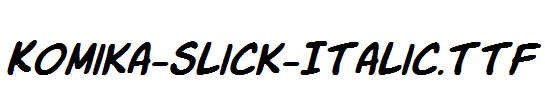 Komika-Slick-Italic.ttf