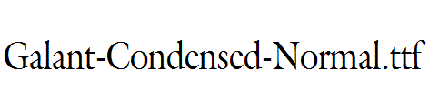 Galant-Condensed-Normal.ttf