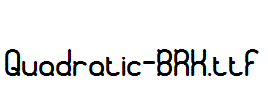 Quadratic-BRK.ttf