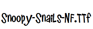 Snoopy-Snails-NF.ttf