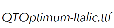 QTOptimum-Italic.ttf