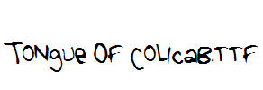 Tongue-Of-Colicab.ttf