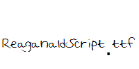 ReaganaldScript.ttf