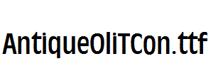 AntiqueOliTCon.ttf