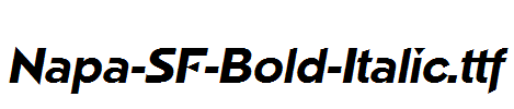 Napa-SF-Bold-Italic.ttf