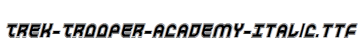 Trek-Trooper-Academy-Italic.ttf