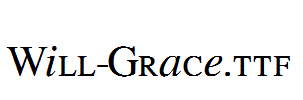 Will-Grace.ttf