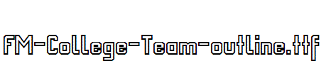 FM-College-Team-outline.ttf