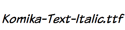 Komika-Text-Italic.ttf