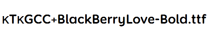 KTKGCC+BlackBerryLove-Bold.ttf