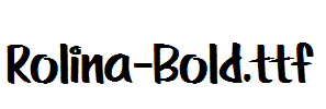 Rolina-Bold.ttf