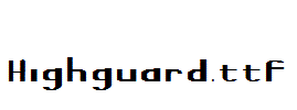 Highguard.ttf