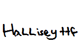 Hallisey.ttf