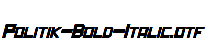 Politik-Bold-Italic.otf