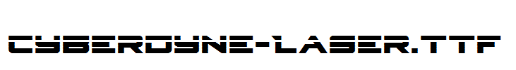 Cyberdyne-Laser.ttf