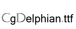 CgDelphian.ttf