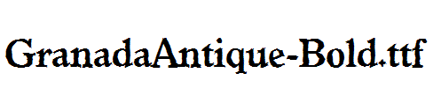 GranadaAntique-Bold.ttf