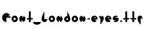 Font_london-eyes.ttf