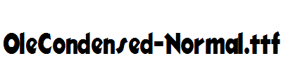 OleCondensed-Normal.ttf