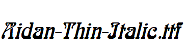 Aidan-Thin-Italic.ttf