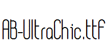 AB-UltraChic.ttf