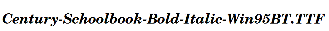 Century-Schoolbook-Bold-Italic-Win95BT.ttf