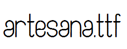 Artesana.ttf