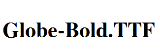 Globe-Bold.ttf