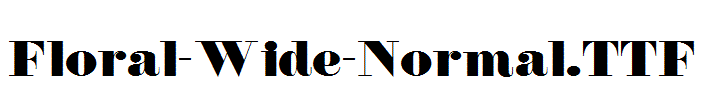 Floral-Wide-Normal.ttf