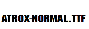 ATROX-normal.ttf