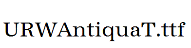 URWAntiquaT.ttf