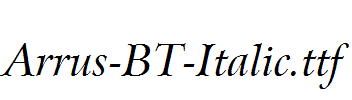 Arrus-BT-Italic.ttf