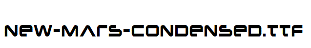 New-Mars-Condensed.ttf