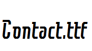 Contact.ttf