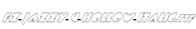 FZ-JAZZY-9-HOLLOW-ITALIC.ttf