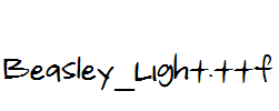 Beasley_Light.ttf