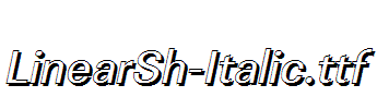 LinearSh-Italic.ttf