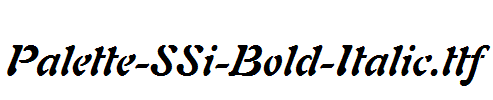 Palette-SSi-Bold-Italic.ttf