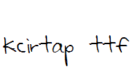 Kcirtap.ttf