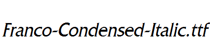 Franco-Condensed-Italic.ttf