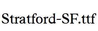 Stratford-SF.ttf