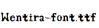 Wentira-font.ttf