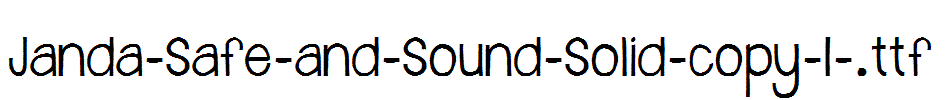 Janda-Safe-and-Sound-Solid-copy-1-.ttf